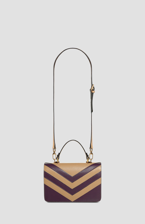 Crazy Stripes - Deep Plum